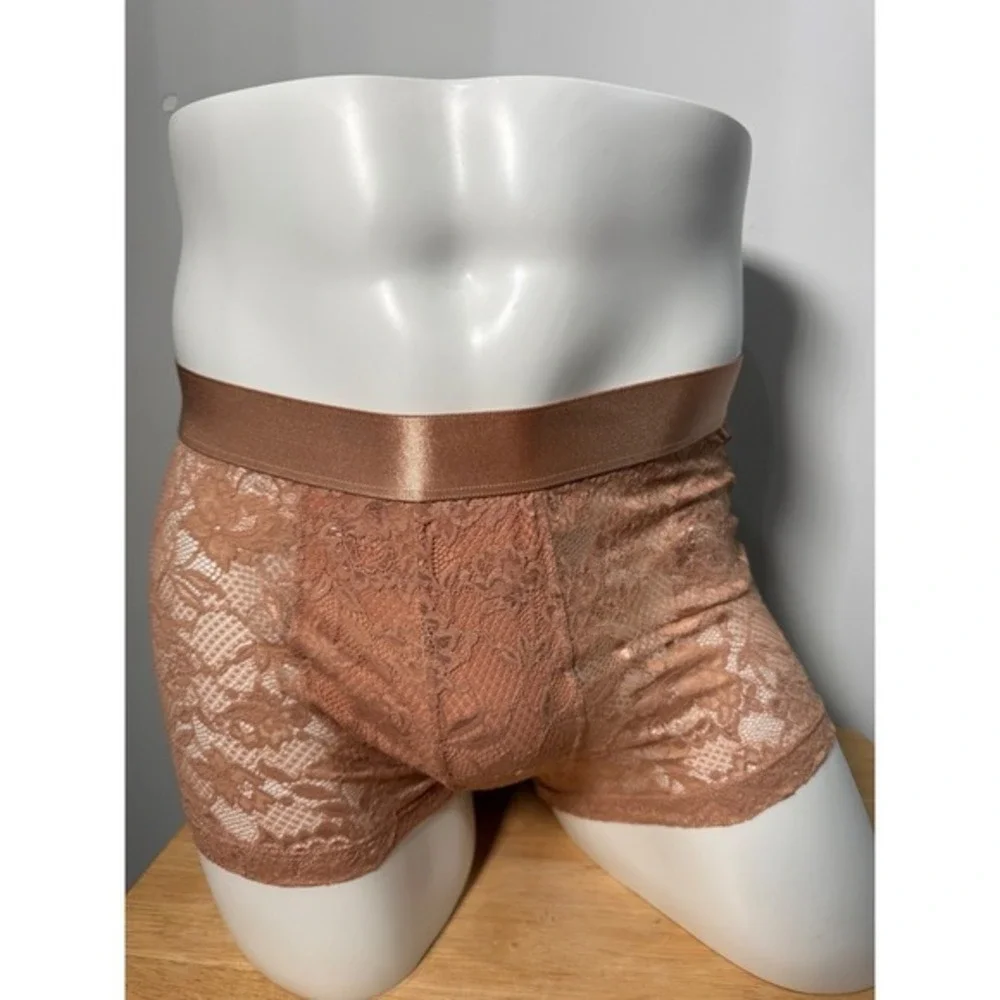 Cosabella Never Say Never Lace Classic Trunk Boxer Luxury Underwear Cinque M